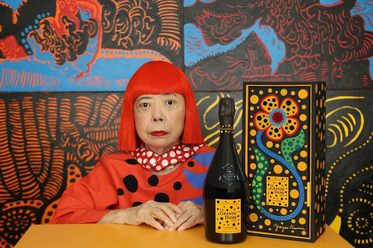 Enchanting polka dot works of Japanese artists